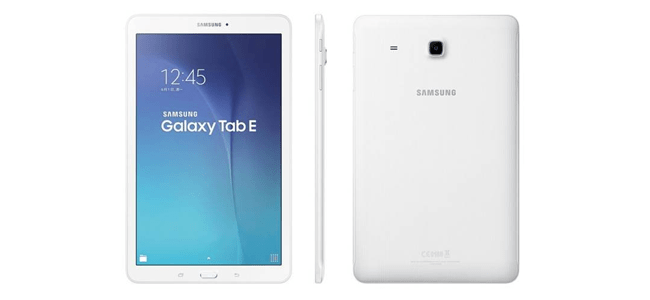 Samsung Galaxy Tab E With 9.6-Inch Display Goes Official