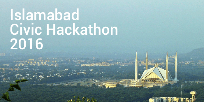 Code for Pakistan Brings Islamabad Civic Hackathon 2016