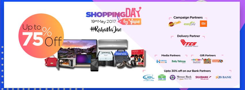 Pakistan’s First Ever Online Shopping Day On 19th May, 2017