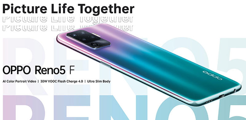 Oppo Reno5 F launched with fully new design