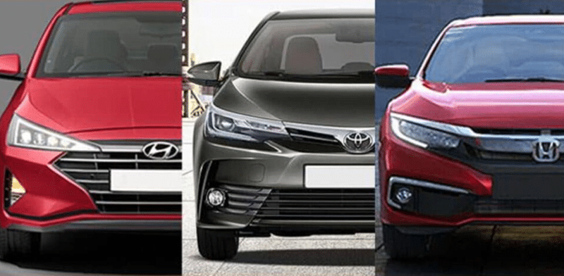 Honda Civic vs Toyota Corolla vs Hyundai Elantra Comparison – Which one offers the Best Value?