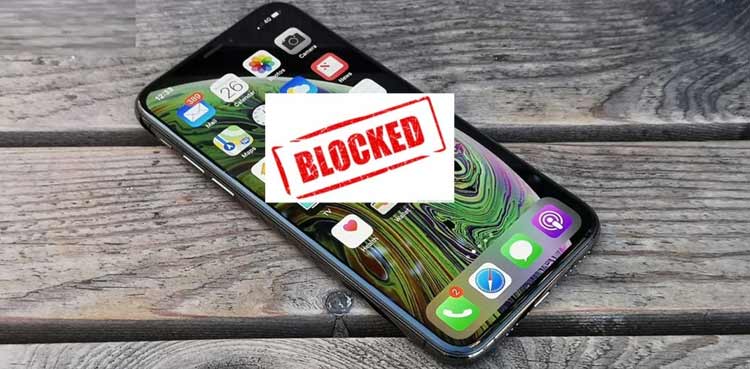 automated system to block stolen or lost handset