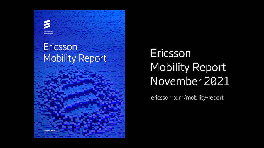 Ericsson Mobility Report: Mobile data traffic increased almost 300-fold over 10 years