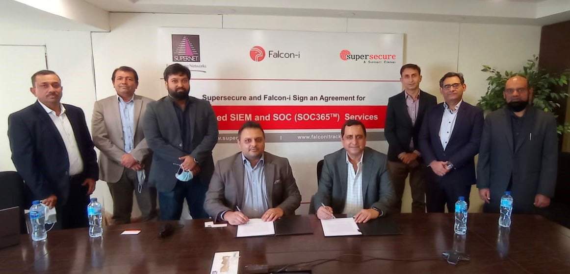 Supersecure and Falcon-i sign an agreement for Fully Managed SOC As-a-Service (SOC365®)