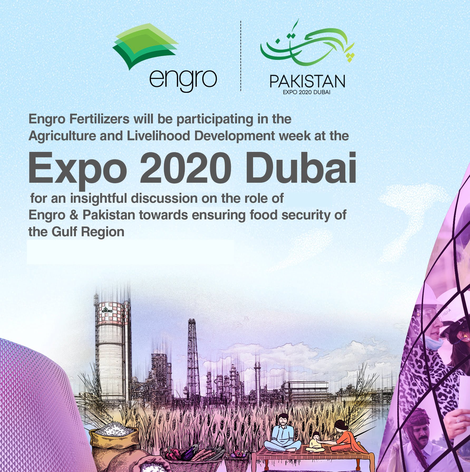 Engro Fertilizers highlights the role of Pakistan towards promoting regional food security at Expo 2020 Dubai