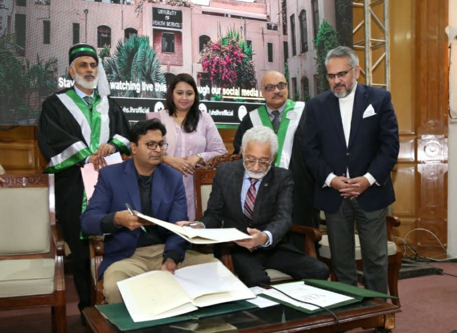 PITB, UHS sign Contract to develop ‘Post Graduate Monitoring System’
