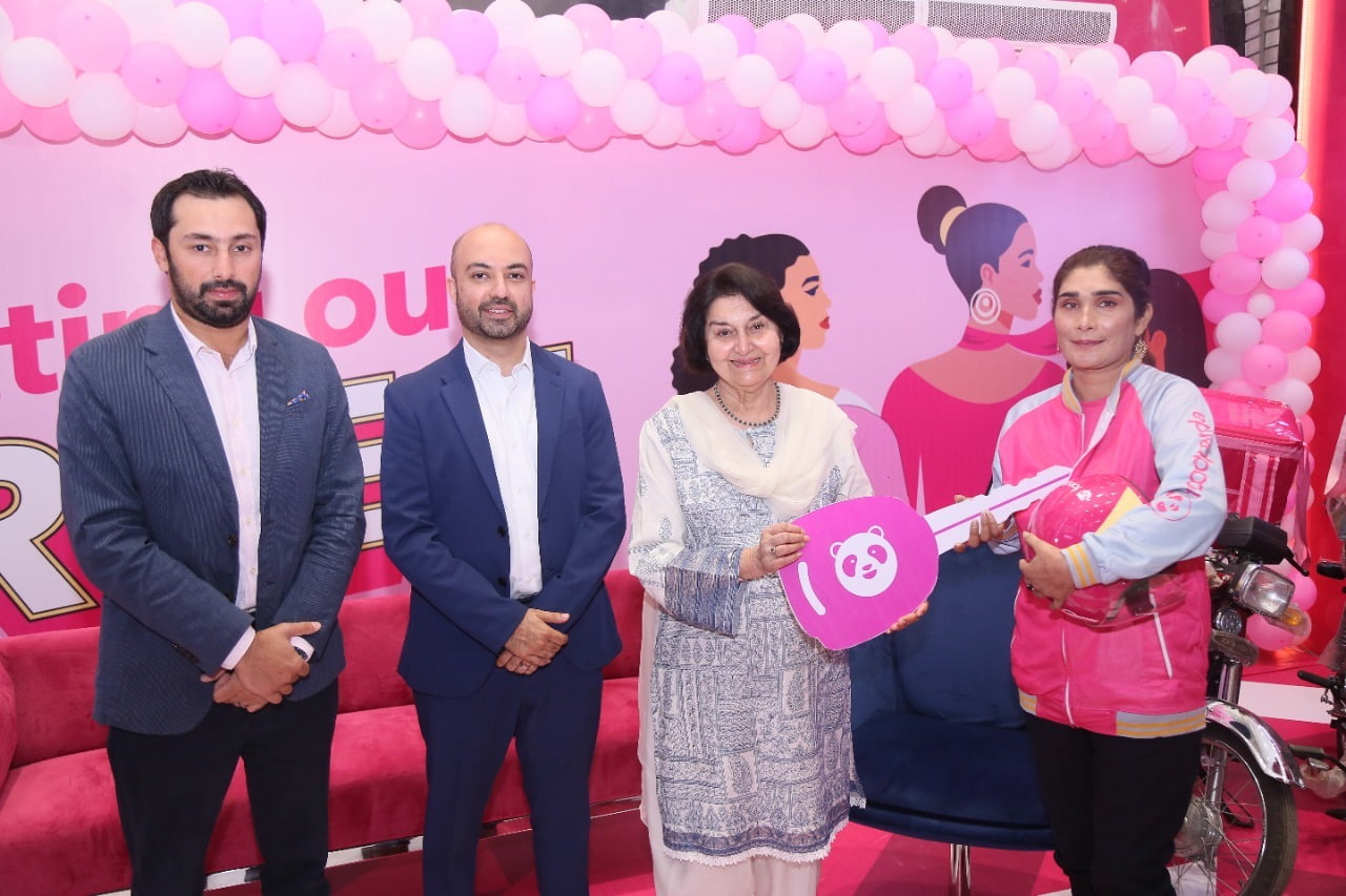 foodpanda, the leading e-commerce platform, on account of Women’s Day, handed over e-bikes to its female riders