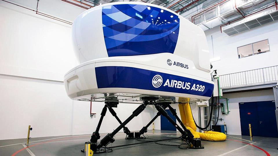 Airbus A320 simulator