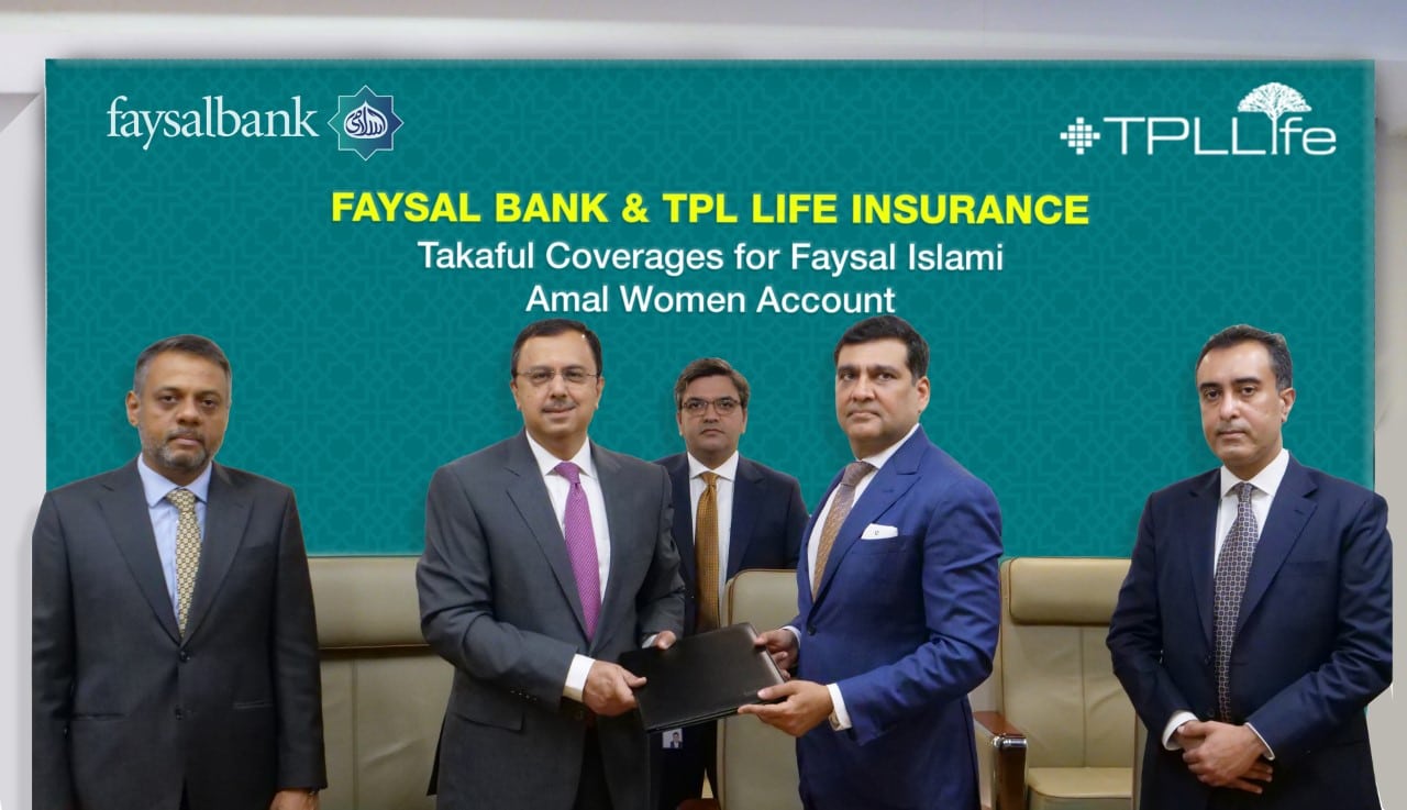 Faysal Bank & TPL Life Insurance Join Hands to Offer Women Takaful Coverage