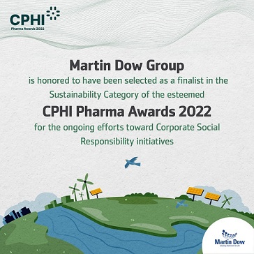 Martin Dow at CPHI PHARMA Awards 2022 Frankfurt, Germany