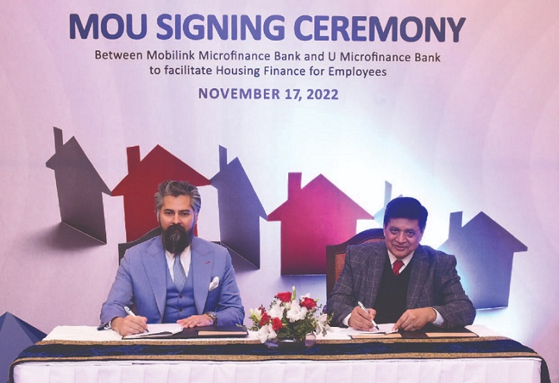 MMBL, U Microfinance Bank sign MoU to offer Housing Finance Solutions for their Employees