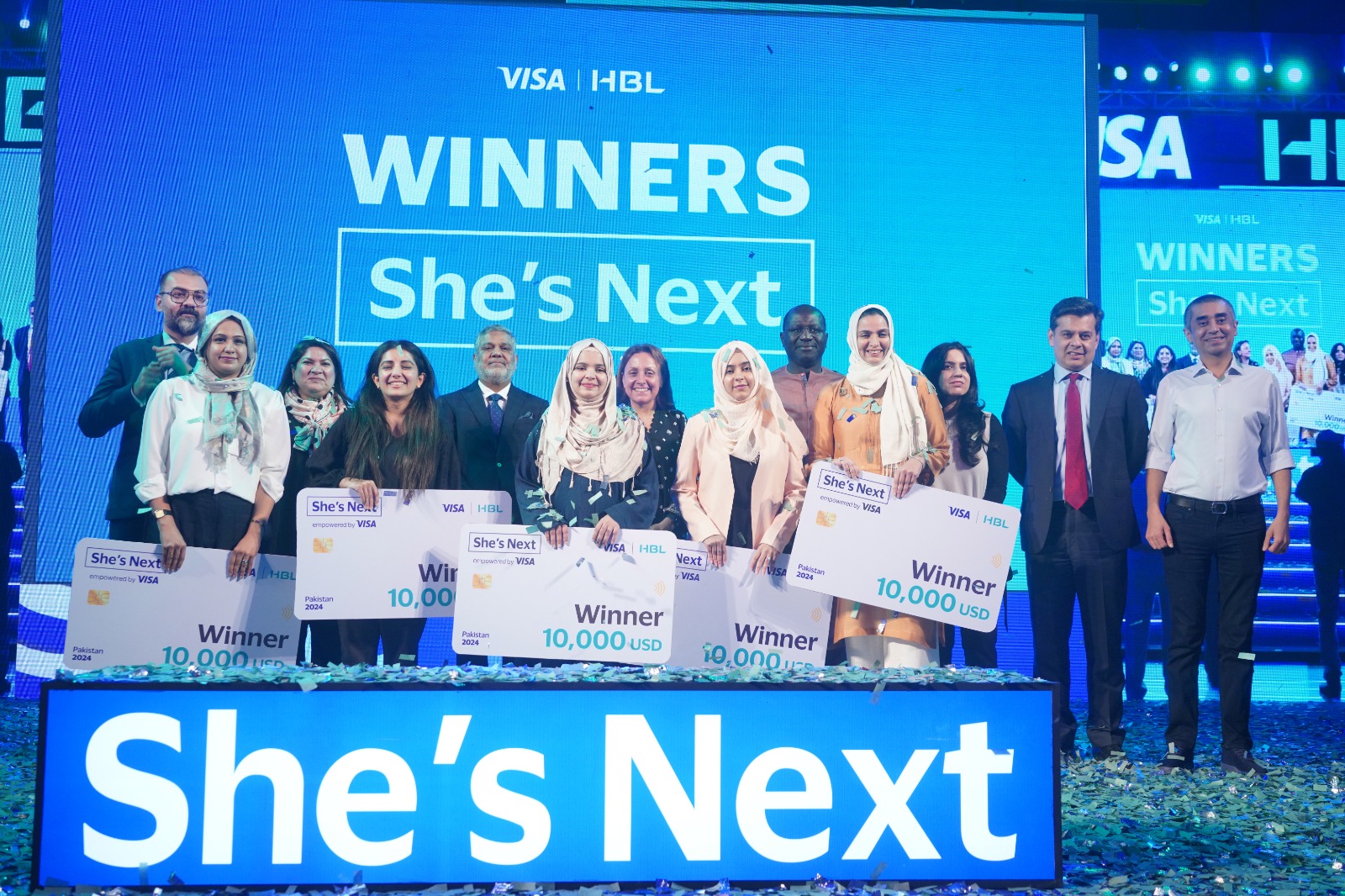 HBL and Visa announce Winners of First Edition of She’s Next program in Pakistan